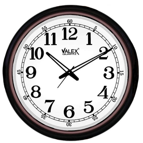 Valex Quartz Premium Round Analog 61 cm X 61 cm Wall Clock (White Dial, With Glass, Standard) - M.NO.VQ021