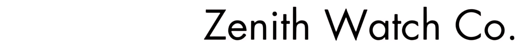Zenith Watch Co.