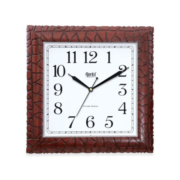 Ajanta Vintage Wall Clock (Mahogany) - M.NO.7047